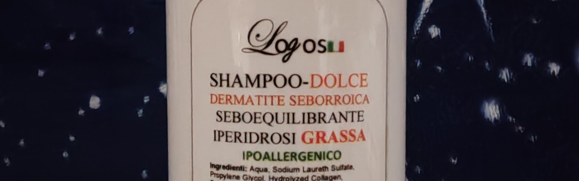 SHAMPOO SEBO GRASSA.  200ML Allevia la Dermatite Seborroica.