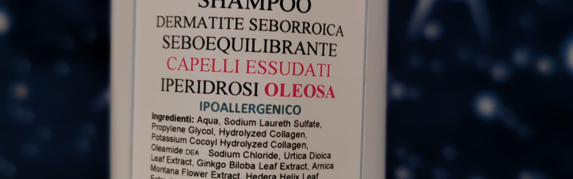 SHAMPOO SEBO OLEOSA PERSISTENTE IPERIDROSI 200 ML