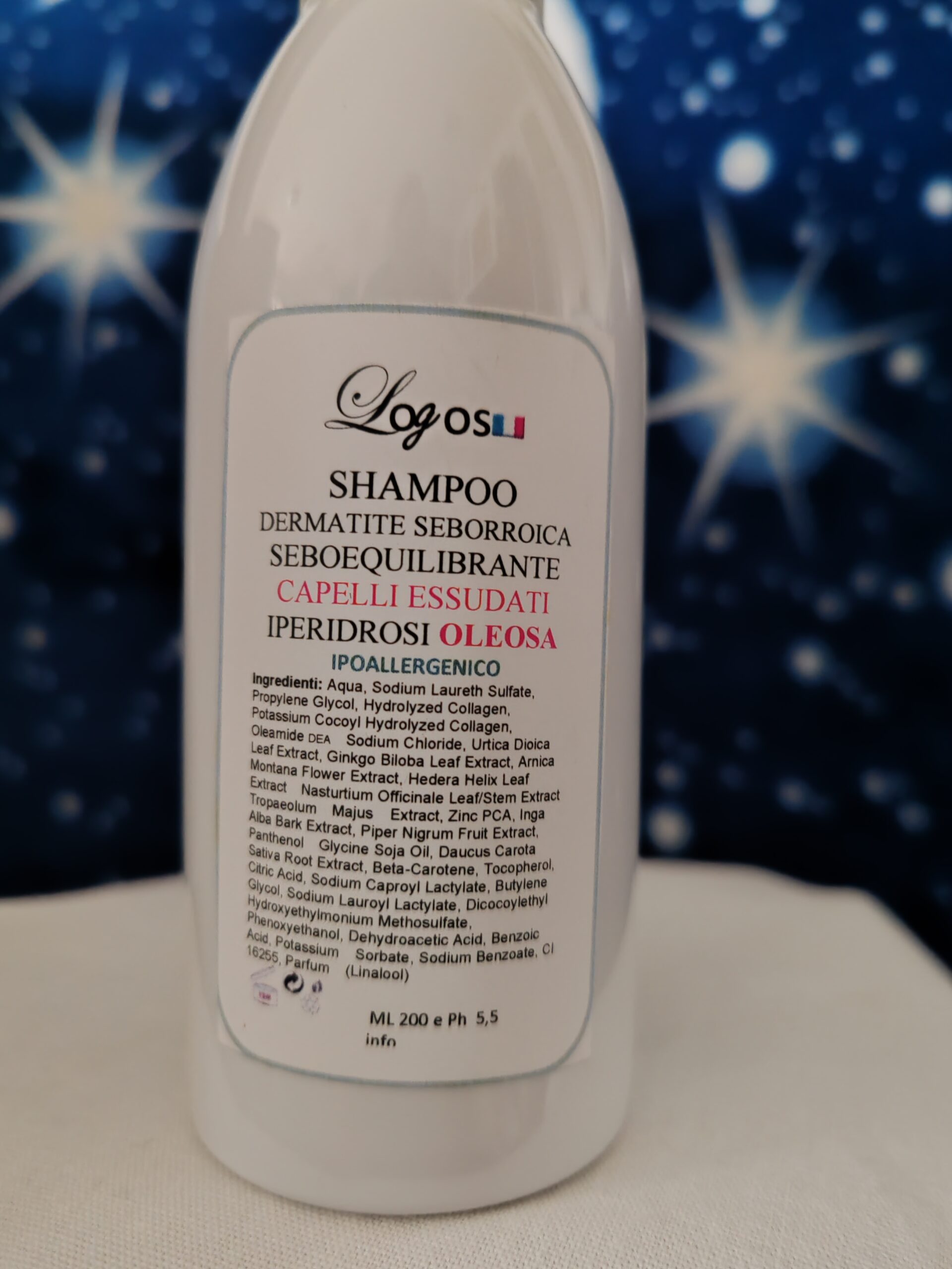 SHAMPOO SEBO OLEOSA PERSISTENTE IPERIDROSI 200 ML