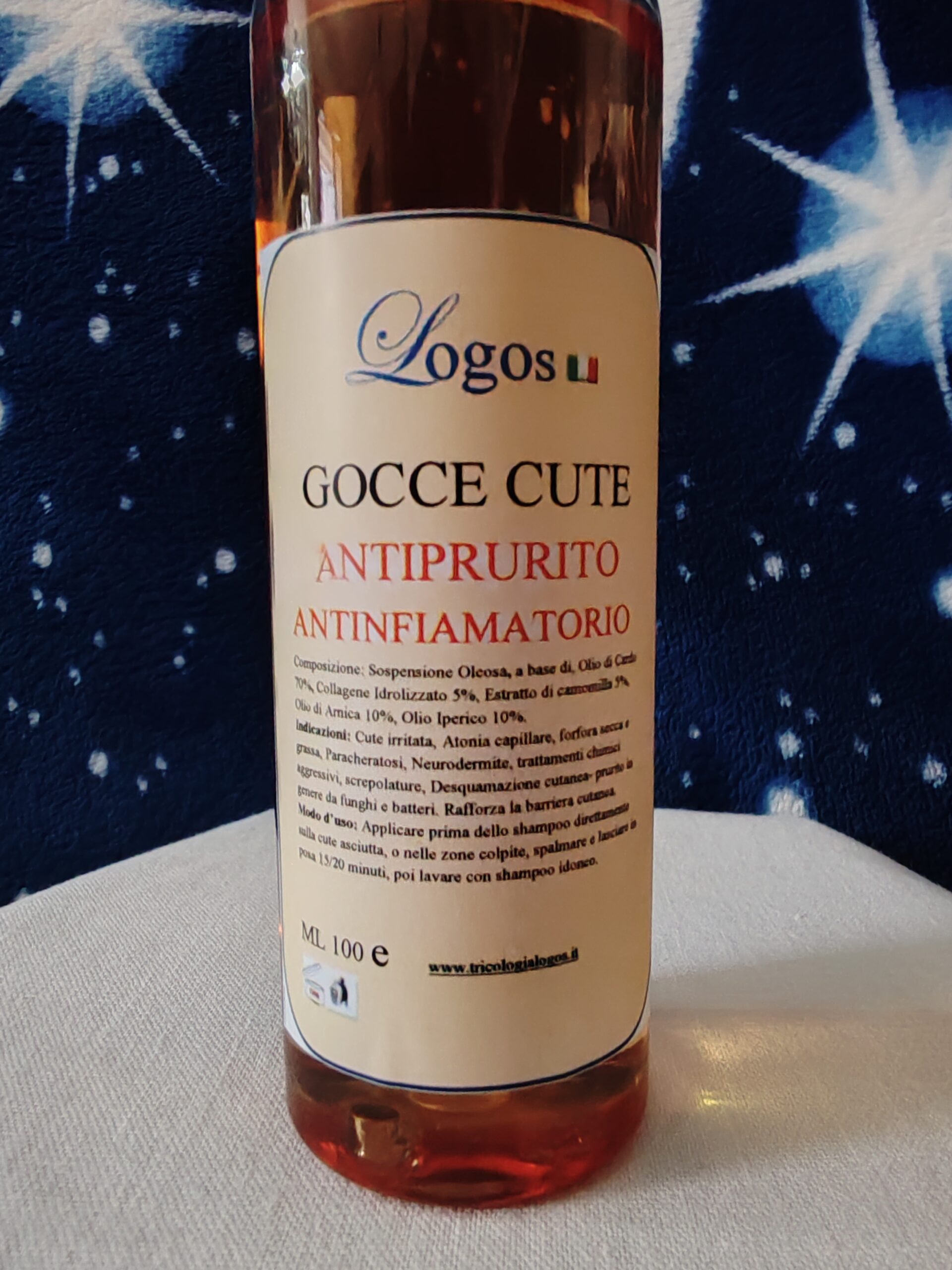 GOCCE CUTE ANTINFIAMATORIO ANTIPRURITO 100 ML.